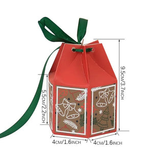 20 scatole regalo di caramelle natalizie: festive e divertenti!