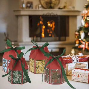 20 scatole regalo di caramelle natalizie: festive e divertenti!